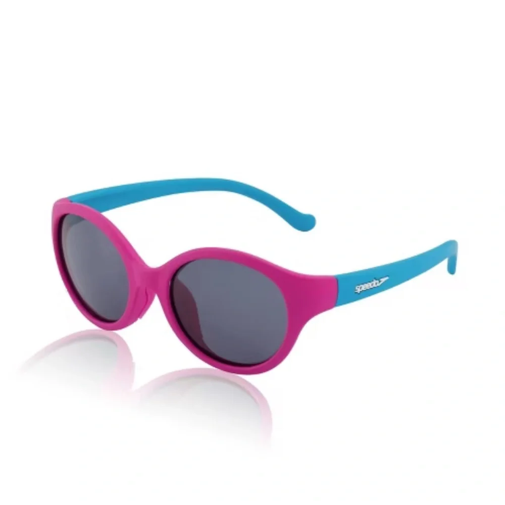 Speedo Vibrant Pink and Blue Sunglasses. Polarized lens, floating frame, age 3